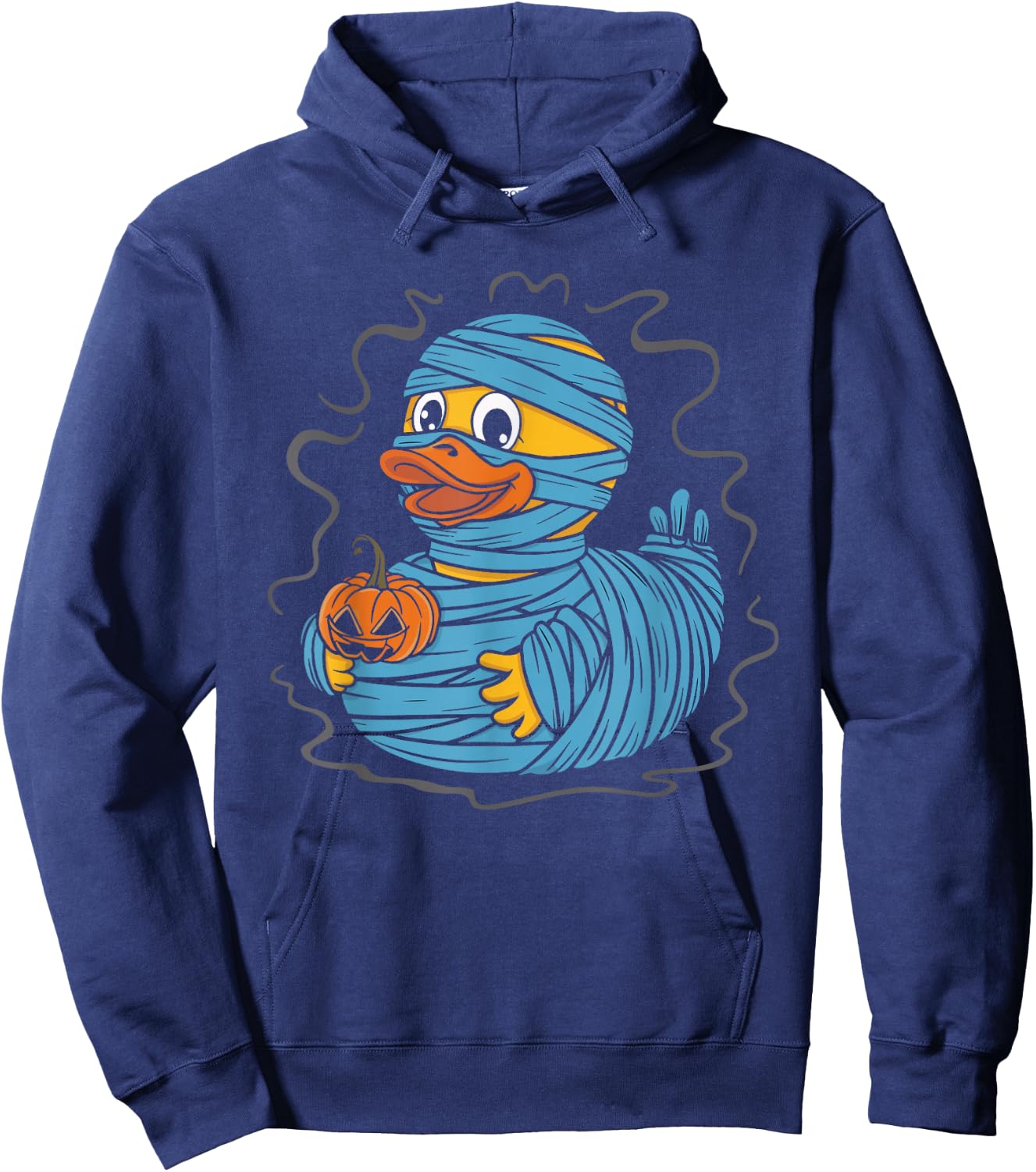 Rubber Duck Mummy Costume Party Rubber Duckie Hoodie - Hoodie | Navy