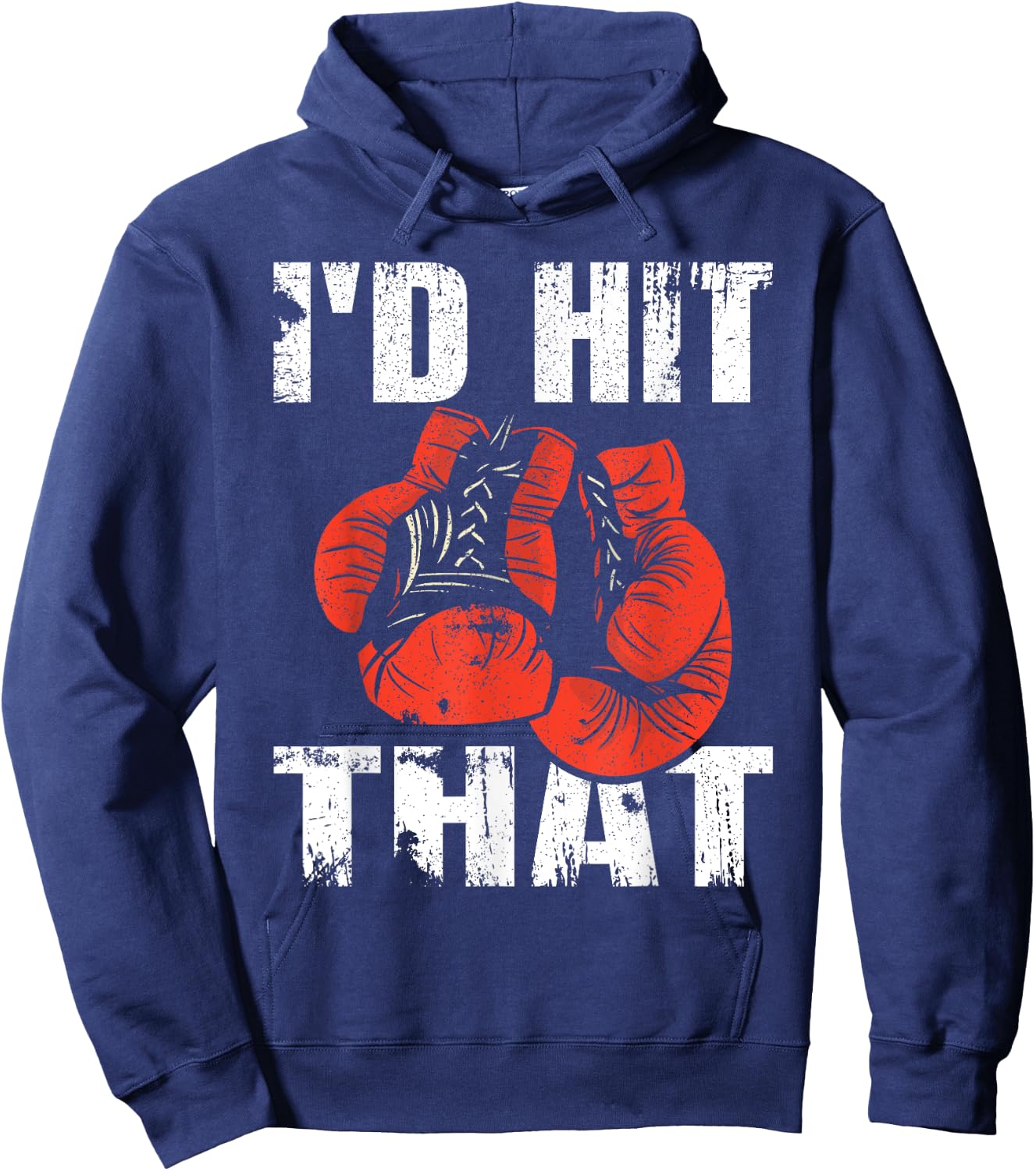 Id Hit That Boxing Hoodie - Hoodie | Navy