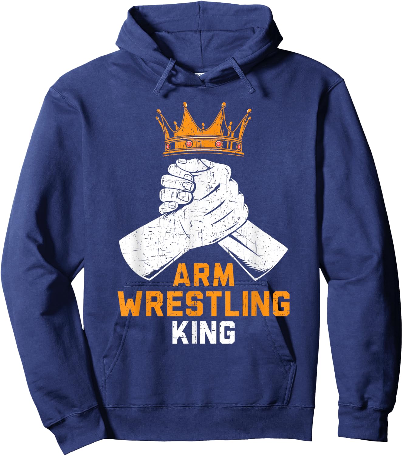 Arm Wrestling King Wrestler Arm Wrestle Arm Wrestling Hoodie - Hoodie | Navy