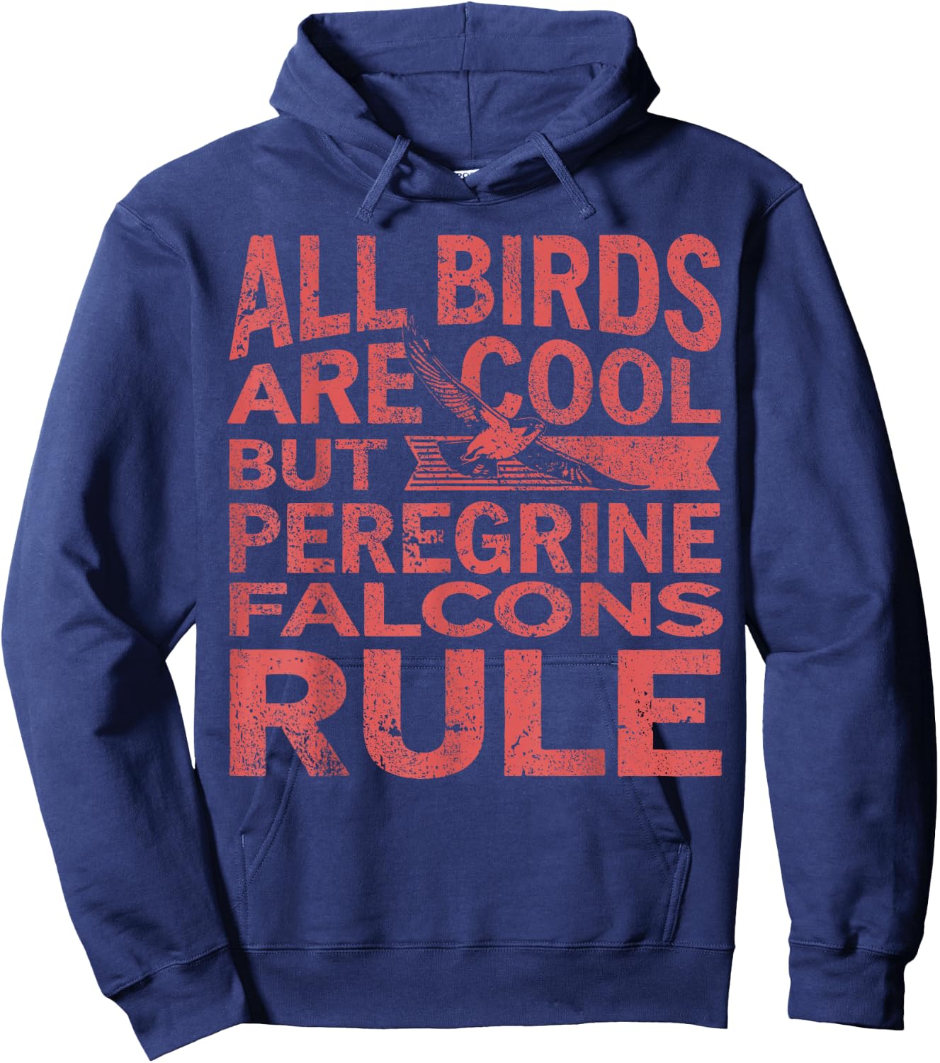 Peregrine Falcons Bird Of Prey Falconry Hoodie - Hoodie | Navy