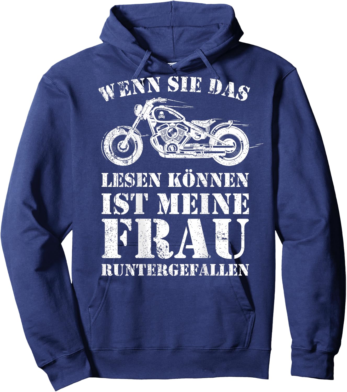 Wenn Sie das Lesen Können Ist Meine Frau Heruntergefallen Hoodie - Hoodie | Navy