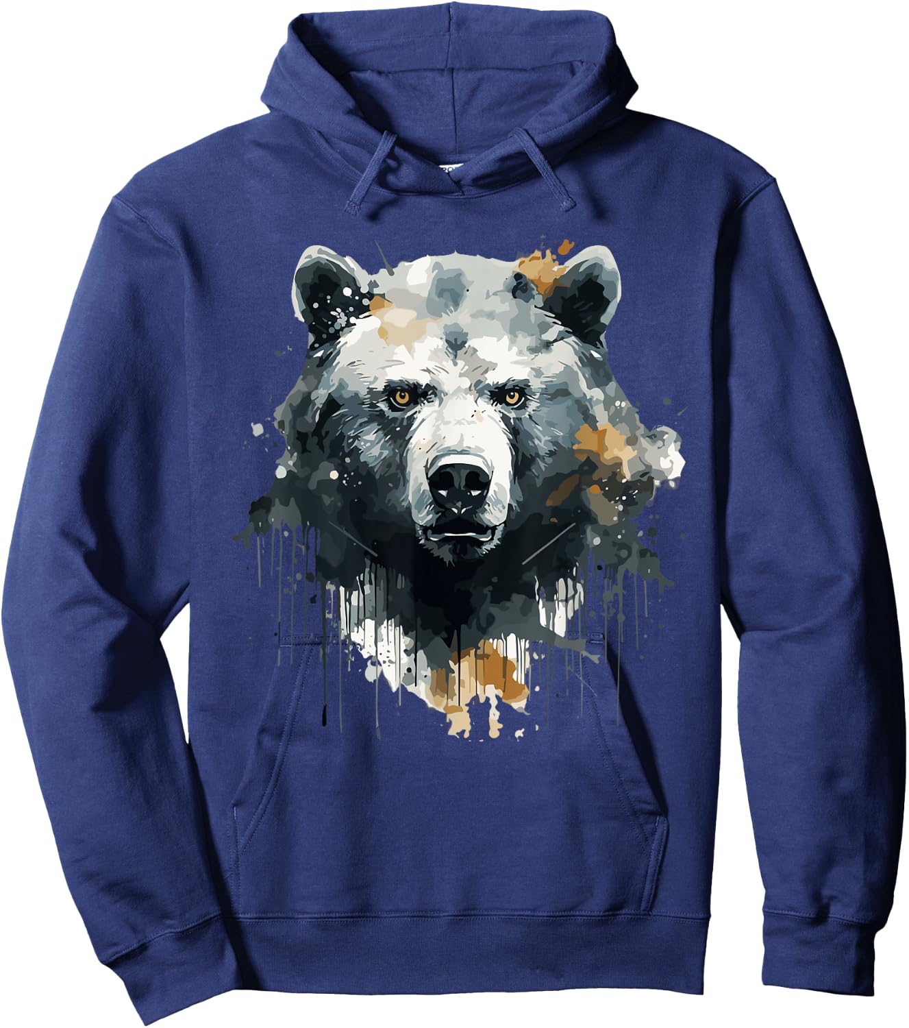 Bären Braunbär Grizzly Naturschützer Tiere Wildnis Hoodie - Hoodie | Navy