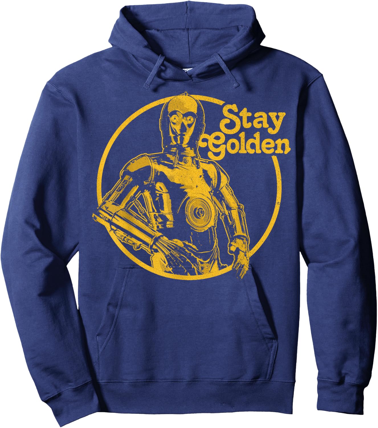 Star Wars C-3PO Stay Golden Hoodie - Hoodie | Navy