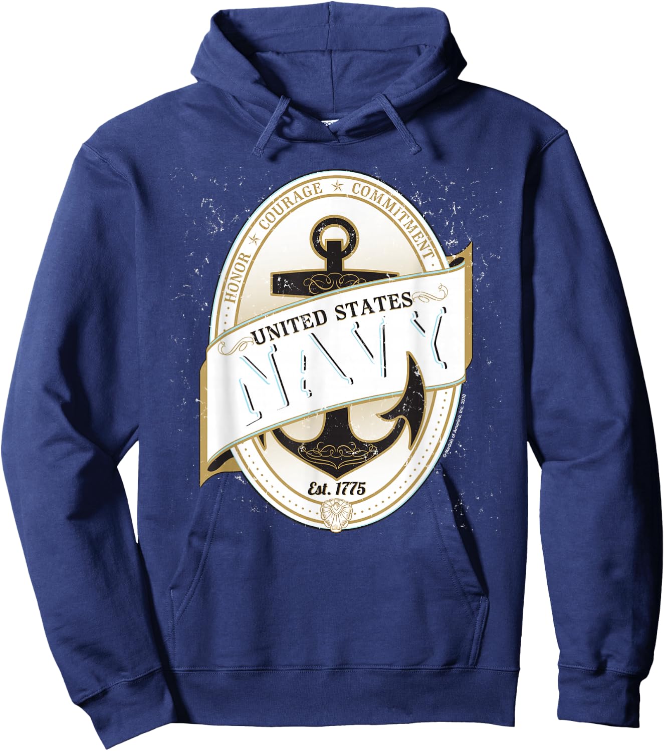United States Navy Usn Hoodie - Hoodie | Navy