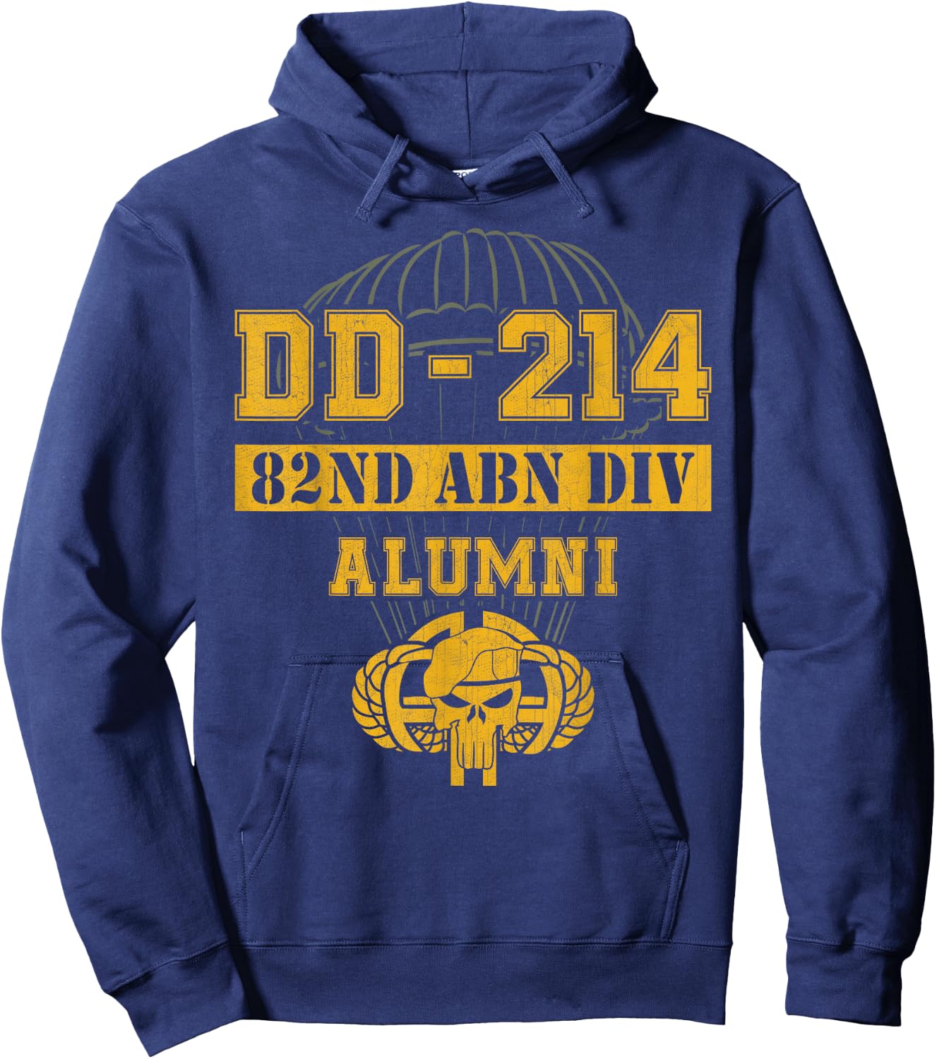 DD214 Alumni 82nd Airborne Veteran Retirement Shirts Hoodie - Hoodie | Navy