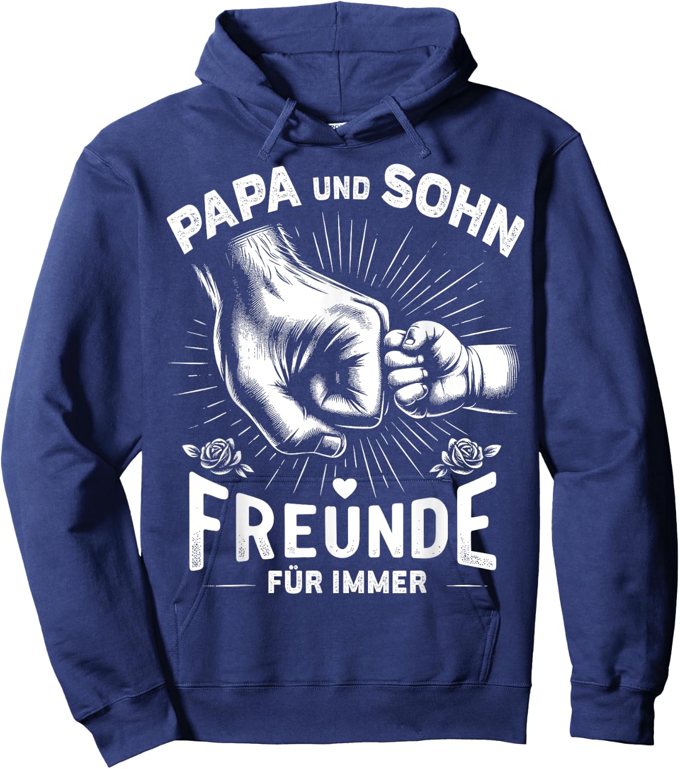 Papa Und Sohn Beste Freunde Vater Geburtstag Vatertag Spruch Hoodie - Hoodie | Navy