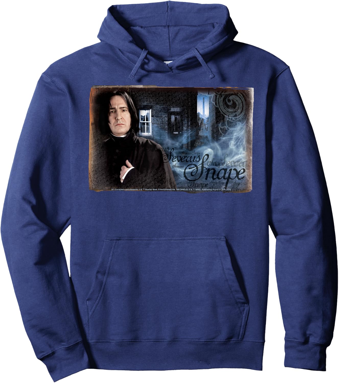 Harry Potter Severus Snape the Half-Blood Prince , Blue, S Hoodie - Hoodie | Navy