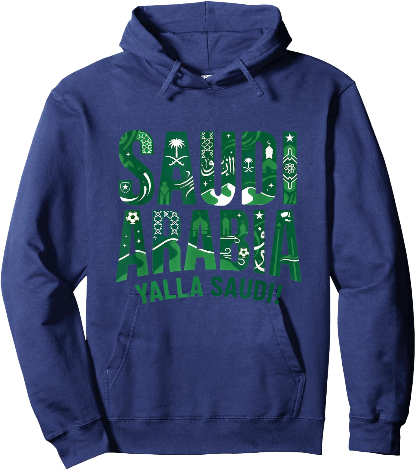 Saudi Arabia Hoodie - Hoodie | Navy