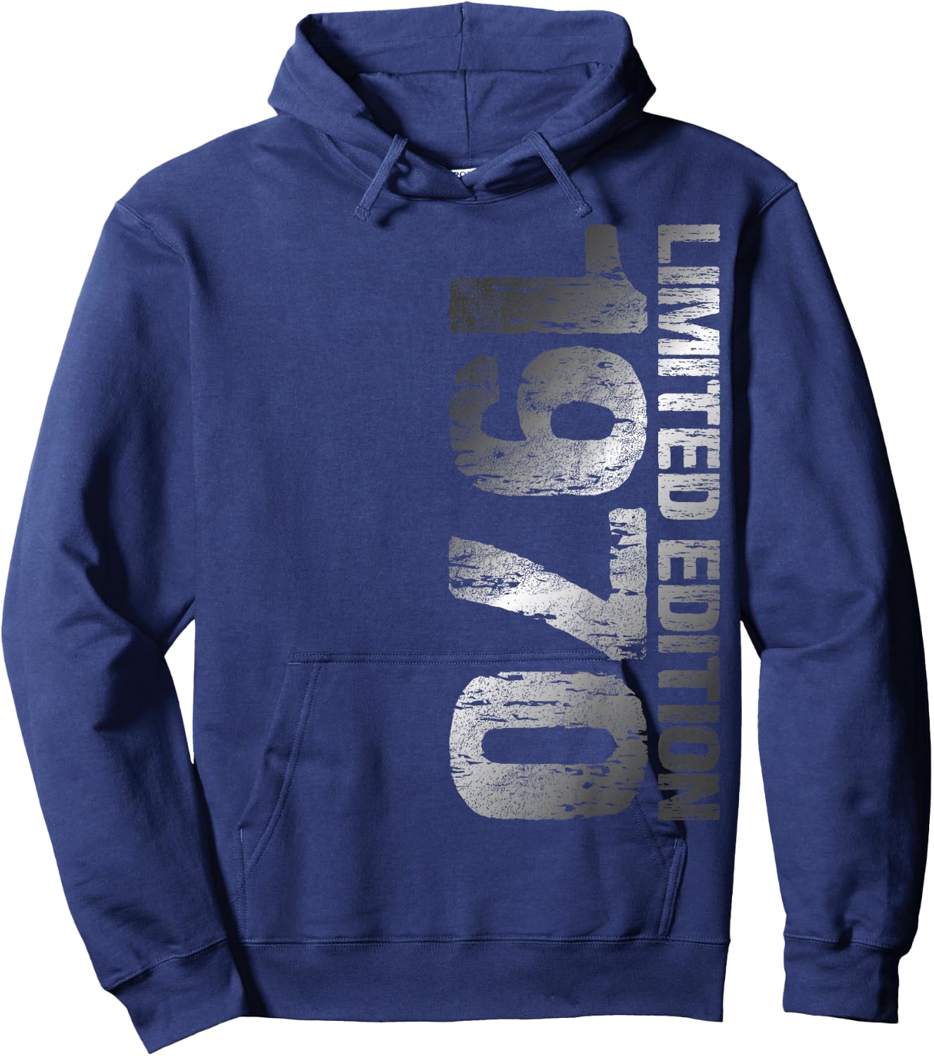 1970 Man Woman 53rd Birthday Limited Edition 53 , black Hoodie - Hoodie | Navy