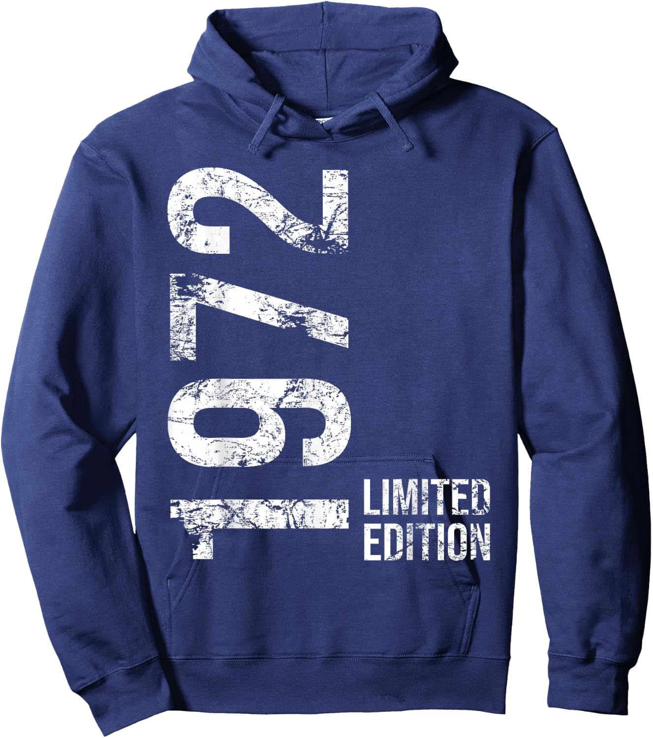 51st Birthday Man Woman 51 Years 1972 Gift , black Hoodie - Hoodie | Navy