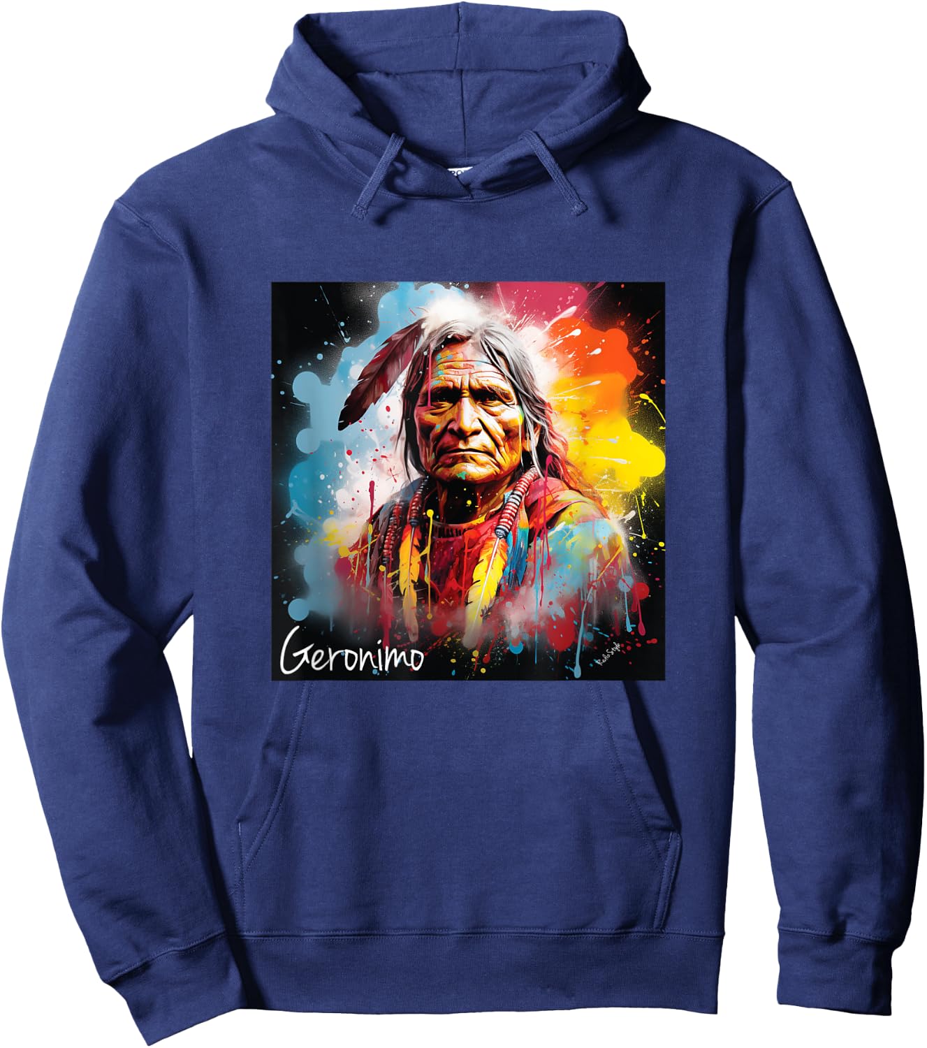 Geronimo , Black, S Hoodie - Hoodie | Navy