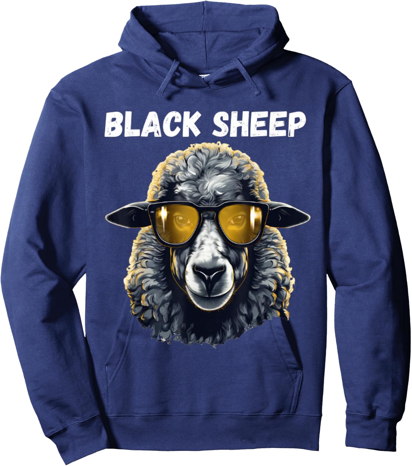 Black Sheep Squad - Outcast Black Sheep In Family Hoodie - Hoodie | Navy
