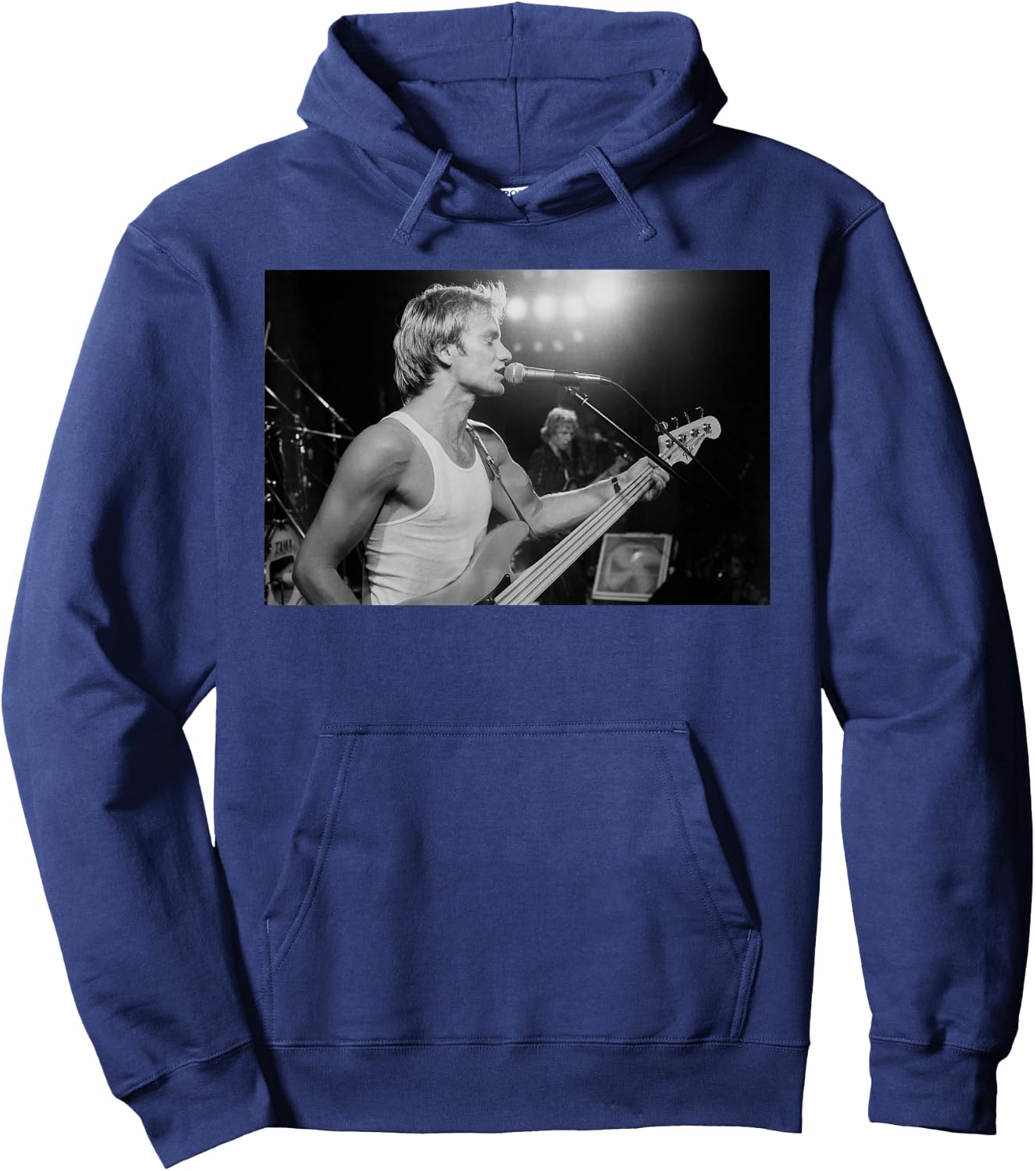 The Police Sting Singer On American Tour 1980 , grey, S Hoodie - Hoodie | Navy
