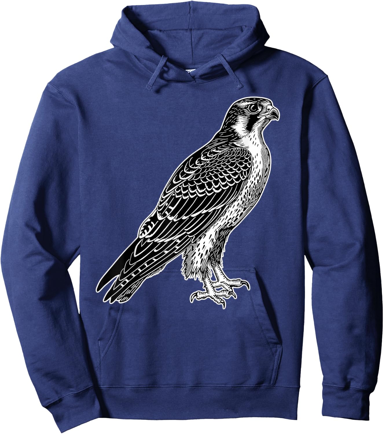Peregrine Falcon Bird Hoodie - Hoodie | Navy