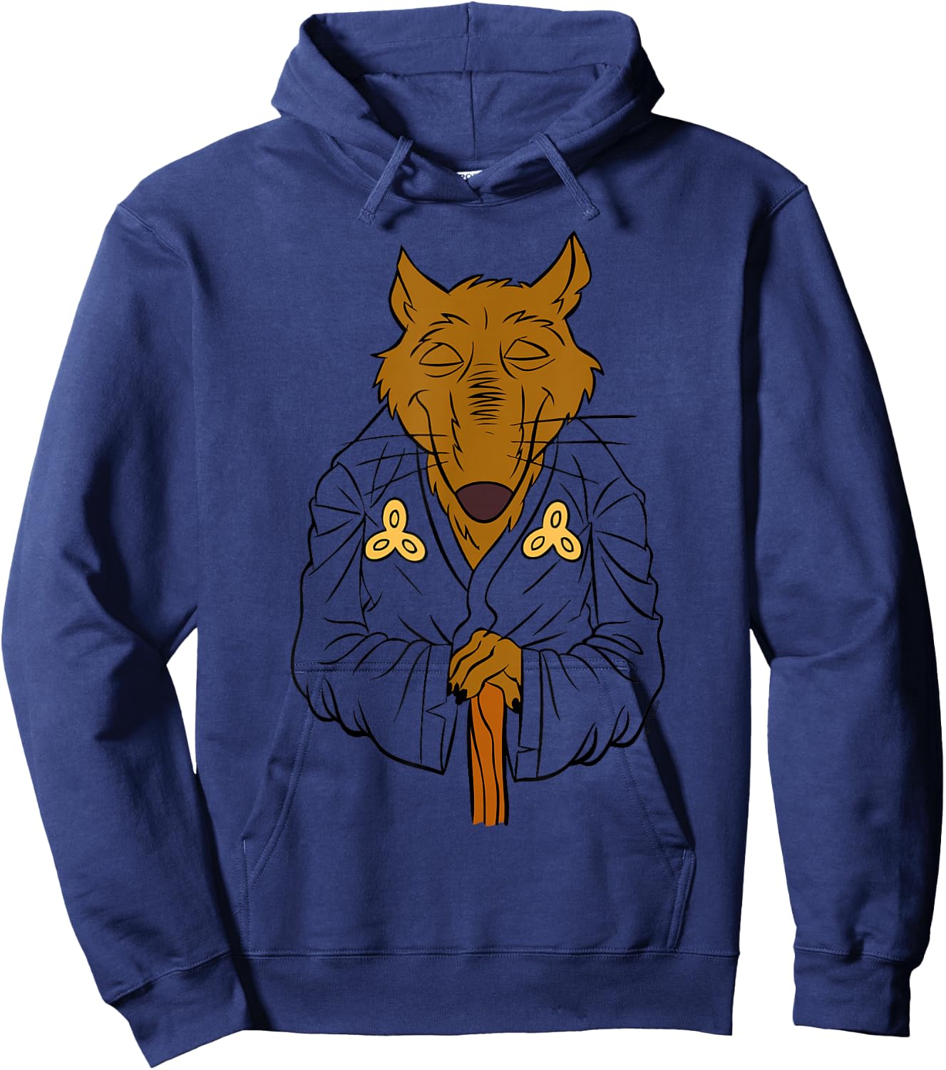 Teenage Mutant Ninja Turtles Splinter Costume Hoodie - Hoodie | Navy