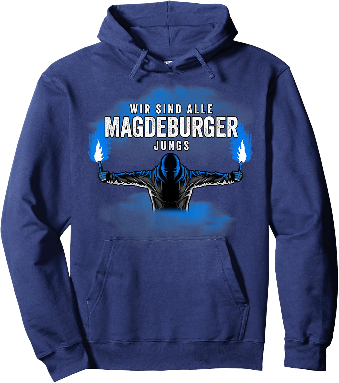 MAGDEBURGER Jungs - Fussball - MAGDEBURG - PYRO - BENGALO Hoodie - Hoodie | Navy
