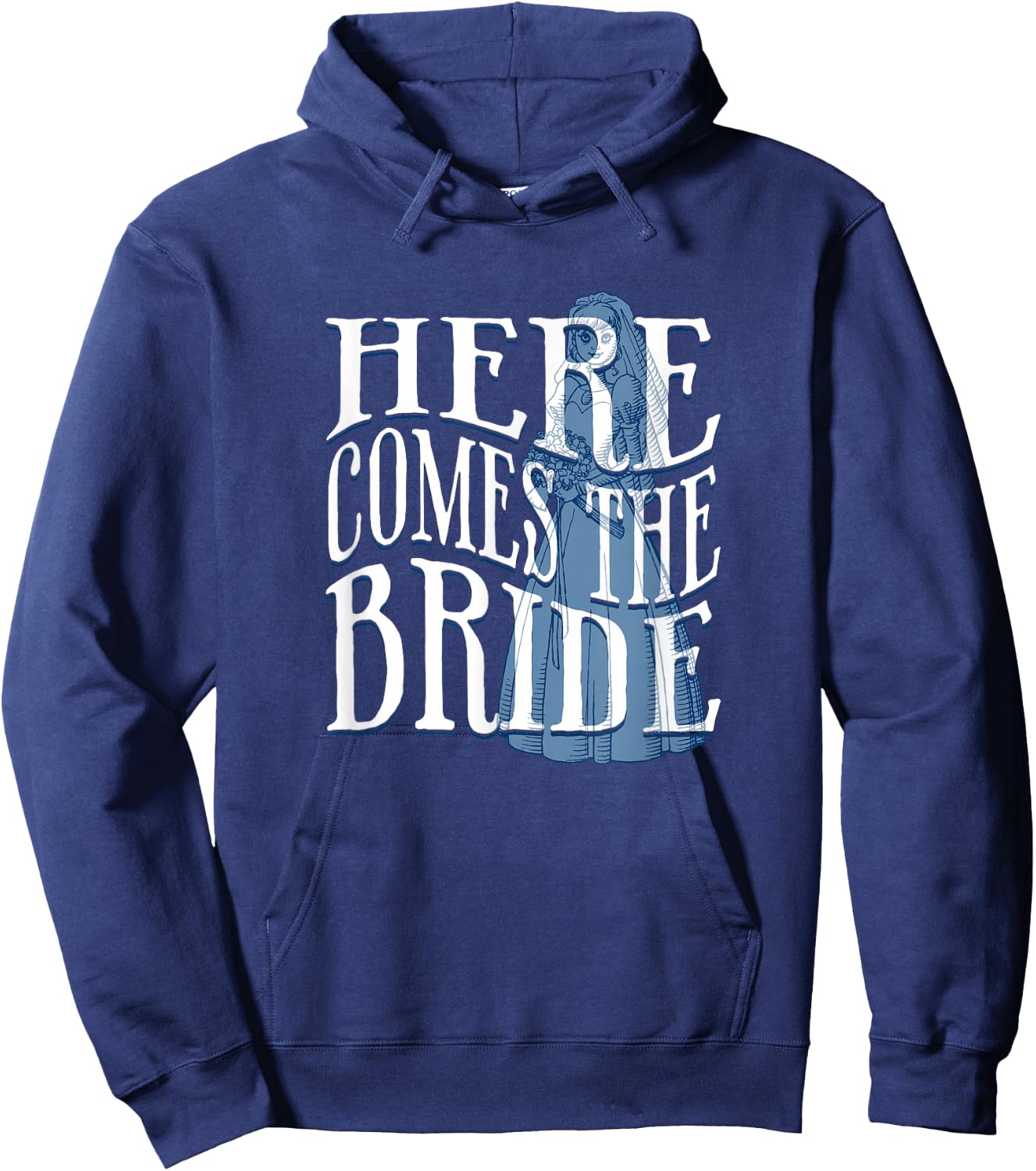 The Haunted Mansion Here Comes The Bride Constance Portrait Hoodie - Hoodie | Navy