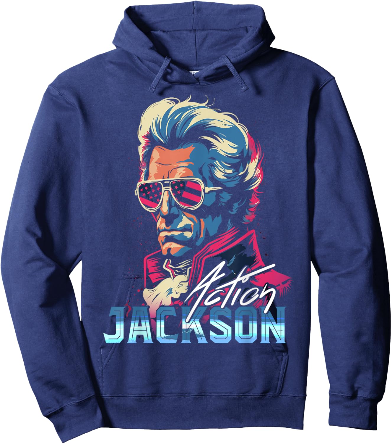 Action Jackson Hoodie - Hoodie | Navy