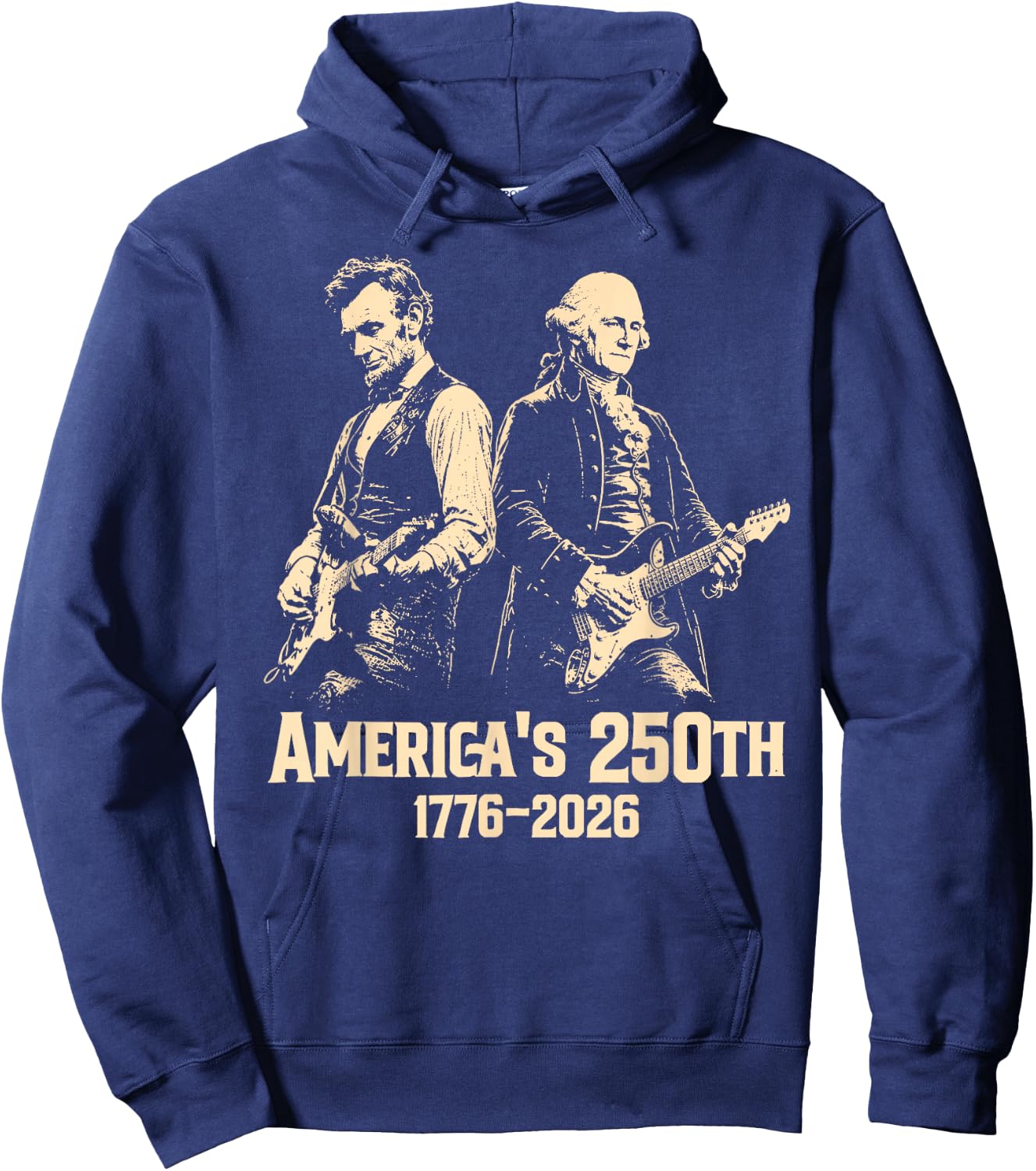 250 Years America Anniversary 250th Independence Day Freedom Hoodie - Hoodie | Navy