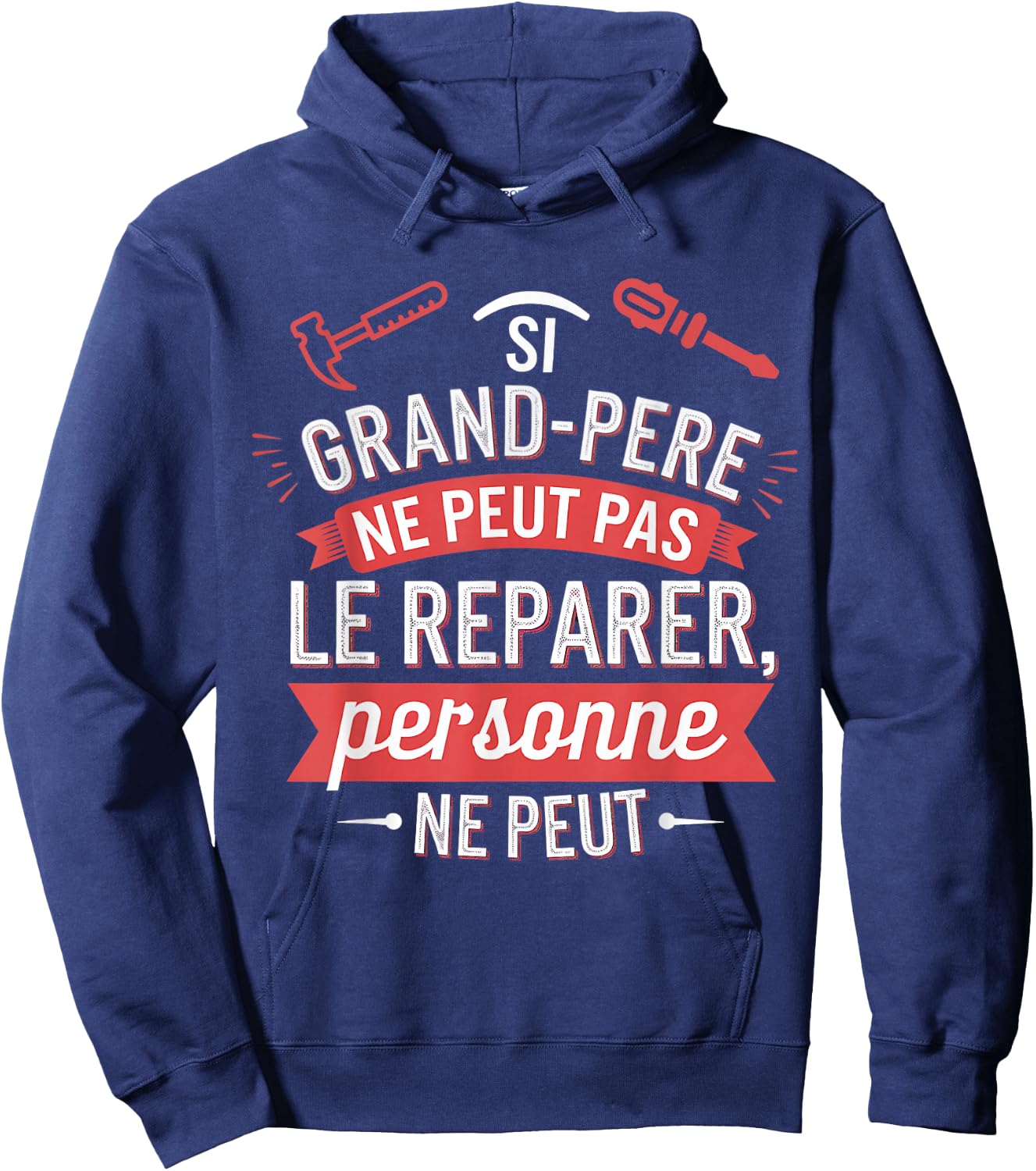 Grandpa - Grandpa - DIY Ace - Gifts to Handymen , Black, S Hoodie - Hoodie | Navy