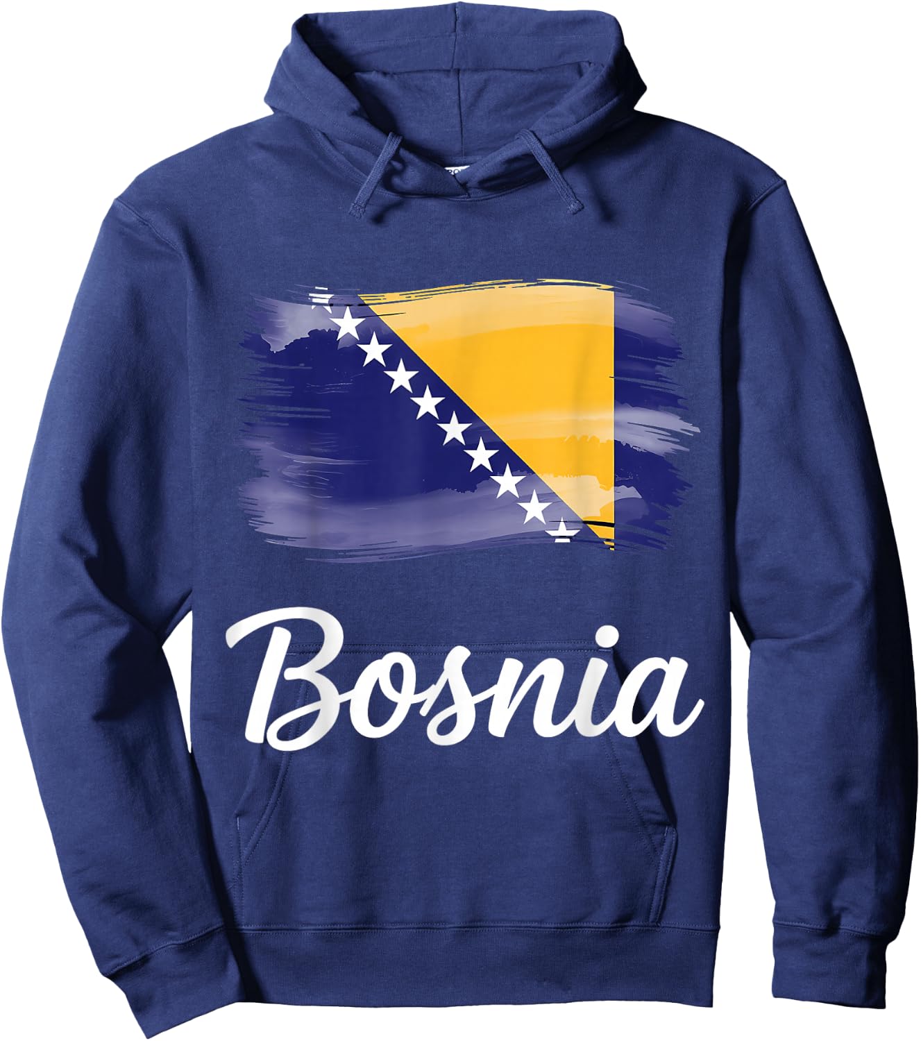 Bosnia and Herzegovina Flag Bosnian Pride Hoodie - Hoodie | Navy