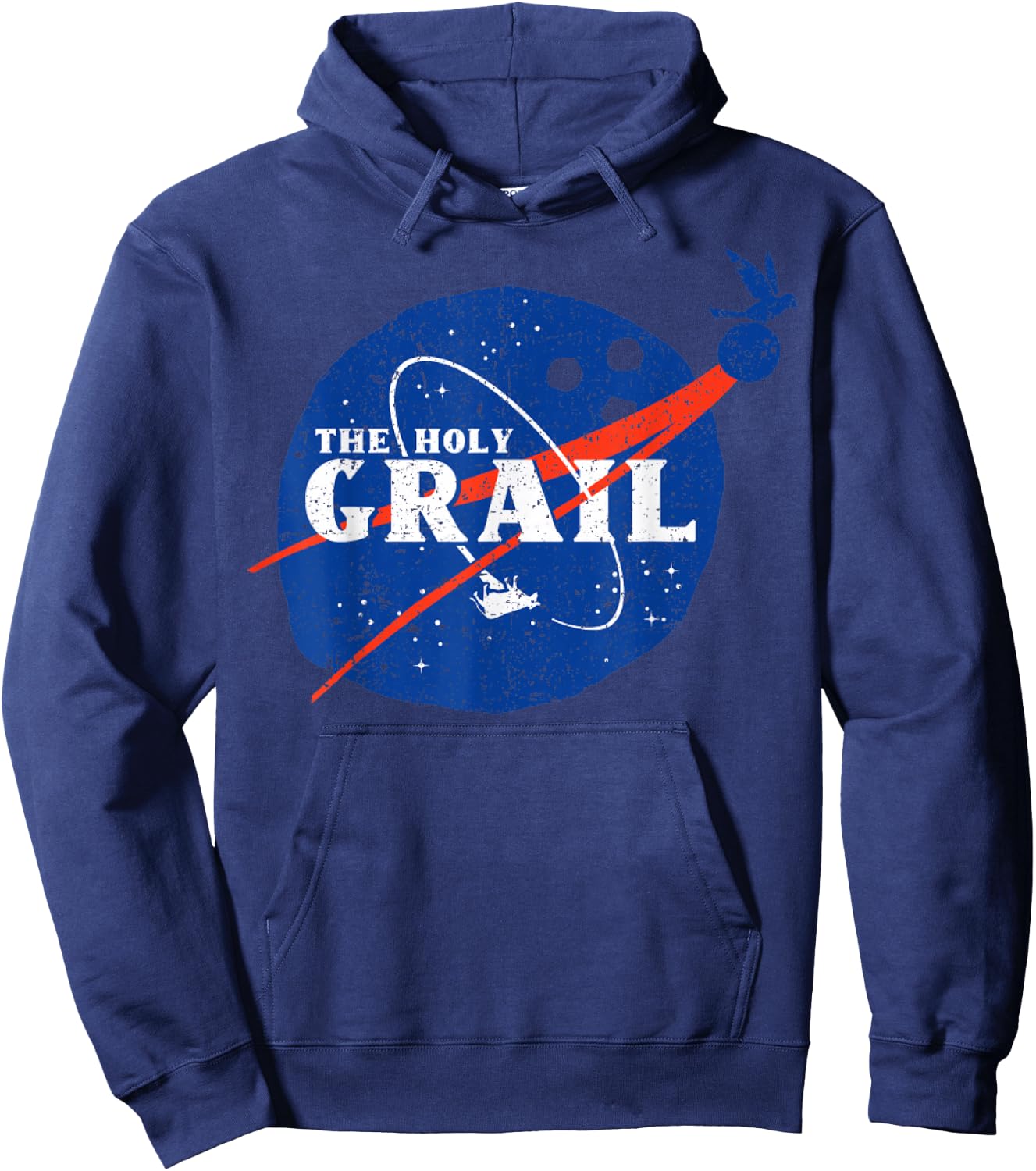 Vintage The Holy Grail Hoodie - Hoodie | Navy