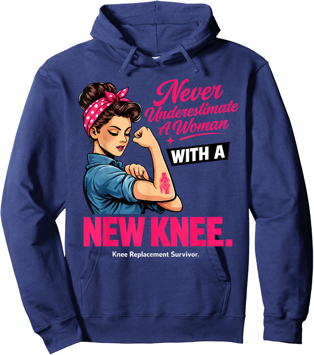 Survivor Hoodie - Hoodie | Navy