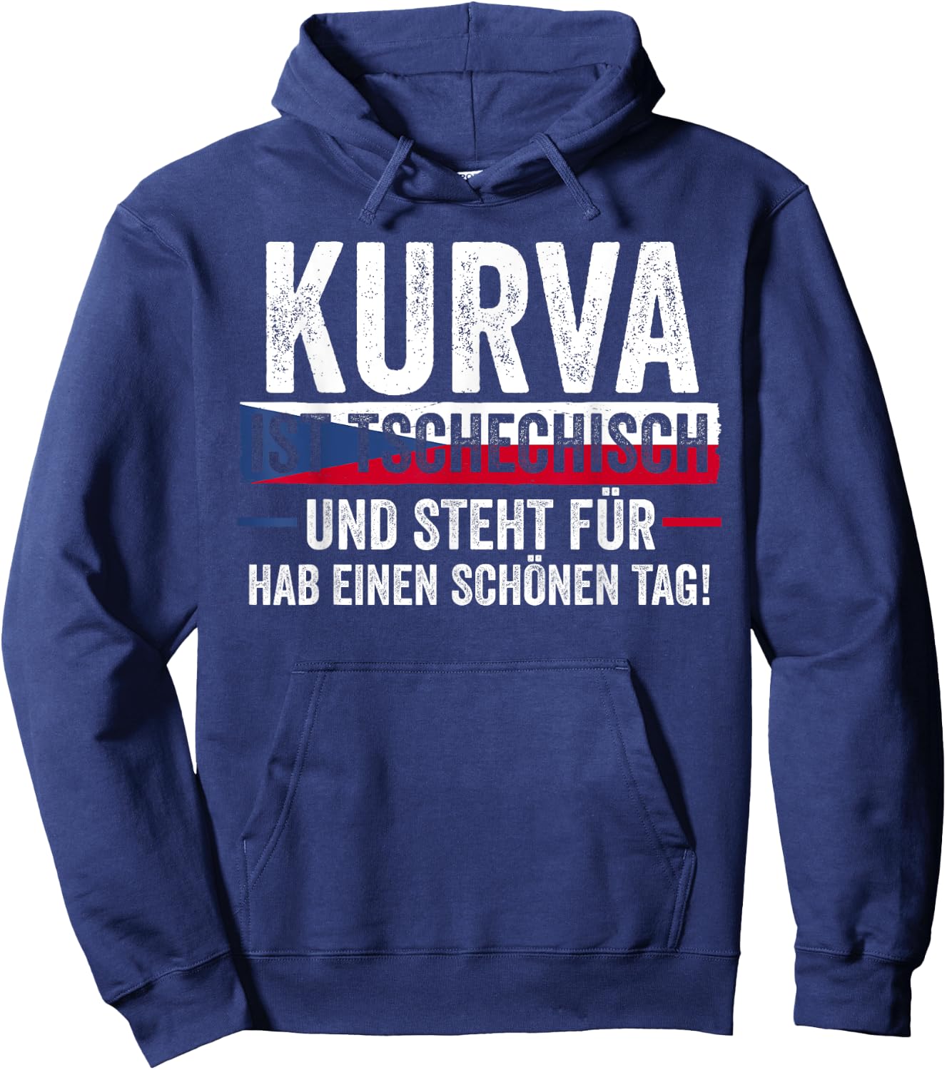 Czech Czech Republic , black Hoodie - Hoodie | Navy