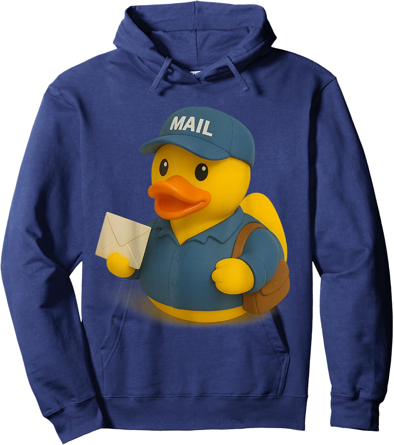 Rubber Duck Mailman Ducky Duckie Hoodie - Hoodie | Navy