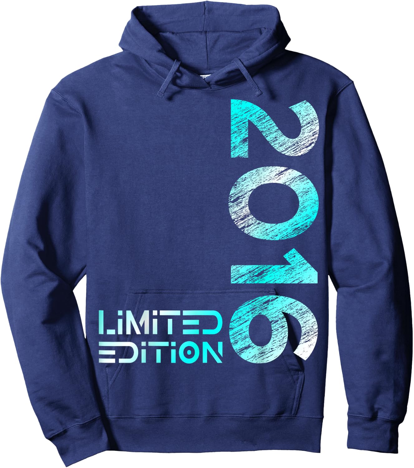 Kids 8th Birthday Limited Edition Vintage 2016 Boy Girl , black Hoodie - Hoodie | Navy