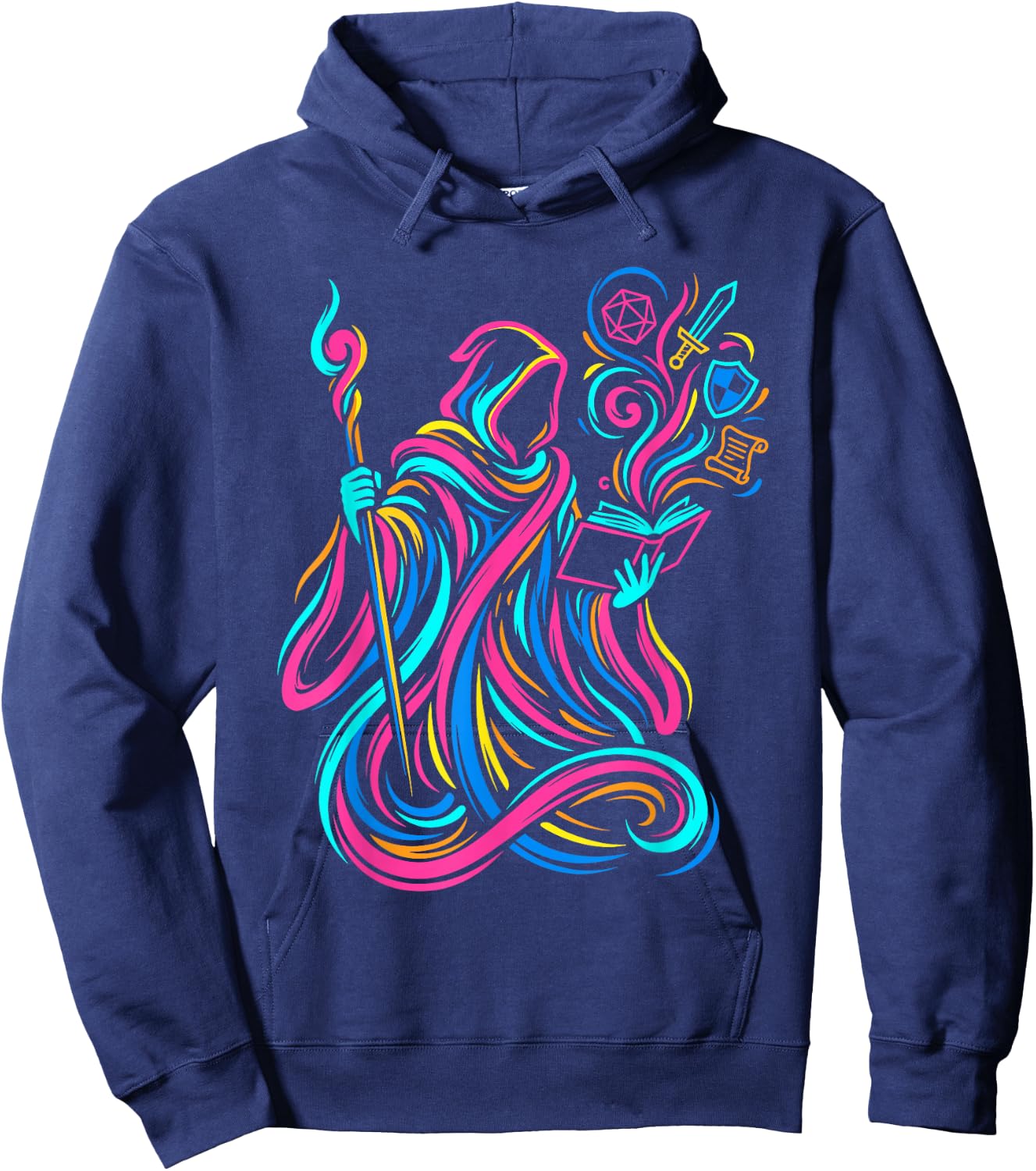 Fantasy-Tabletop-Rollenspiel Rollenspiel Hoodie - Hoodie | Navy