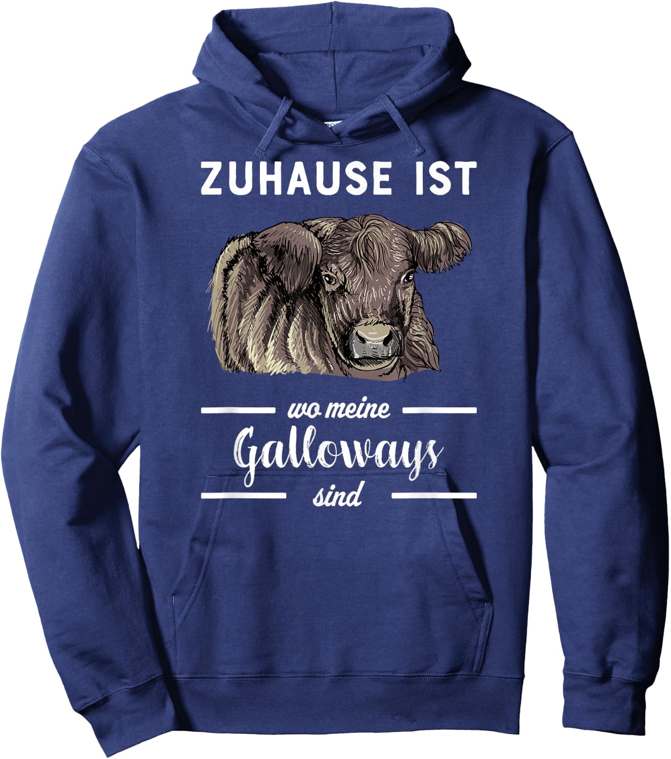 Galloway Rind I Schottland Rinderzucht für Rinderhalter Hoodie - Hoodie | Navy