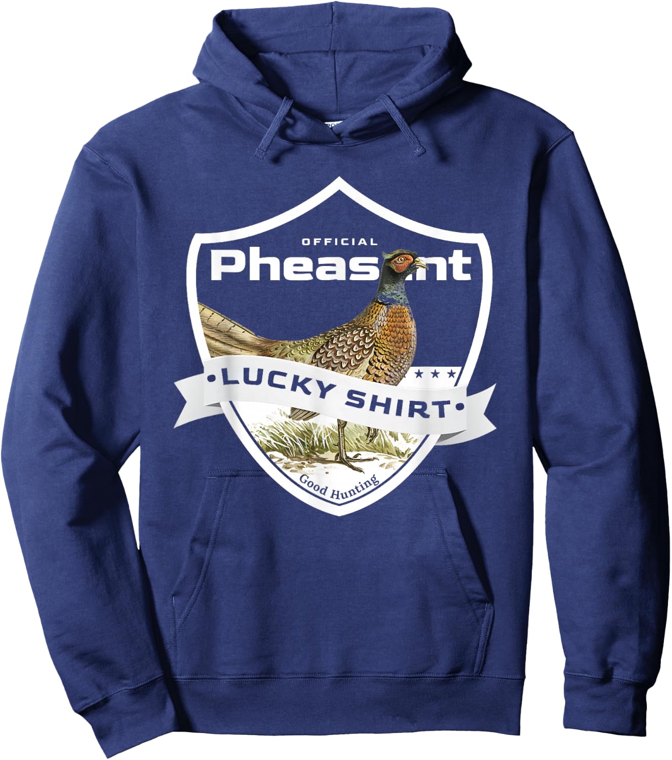Pheasant Hunter Lucky Shirt for Pheasant Hunting Hoodie - Hoodie | Navy