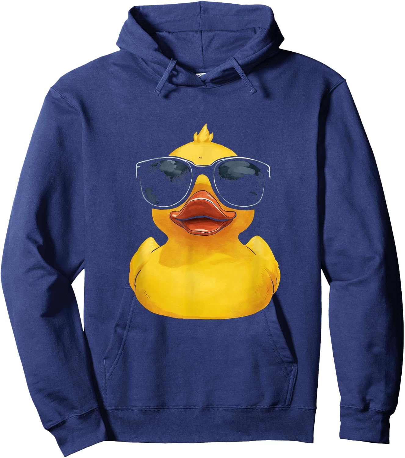 Rubber Duck Cool Duckie With Sunglasses Duckling Funny Ducky Hoodie - Hoodie | Navy