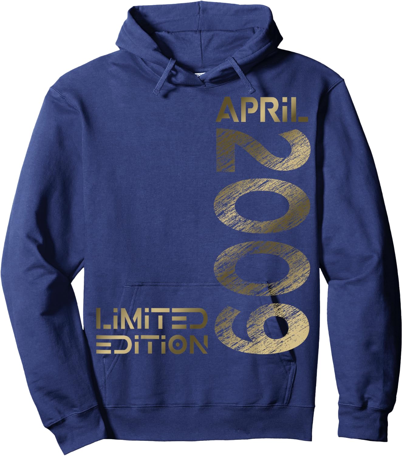 Limited Edition April 2009 Junge Mädchen 17. Geburtstag Hoodie - Hoodie | Navy