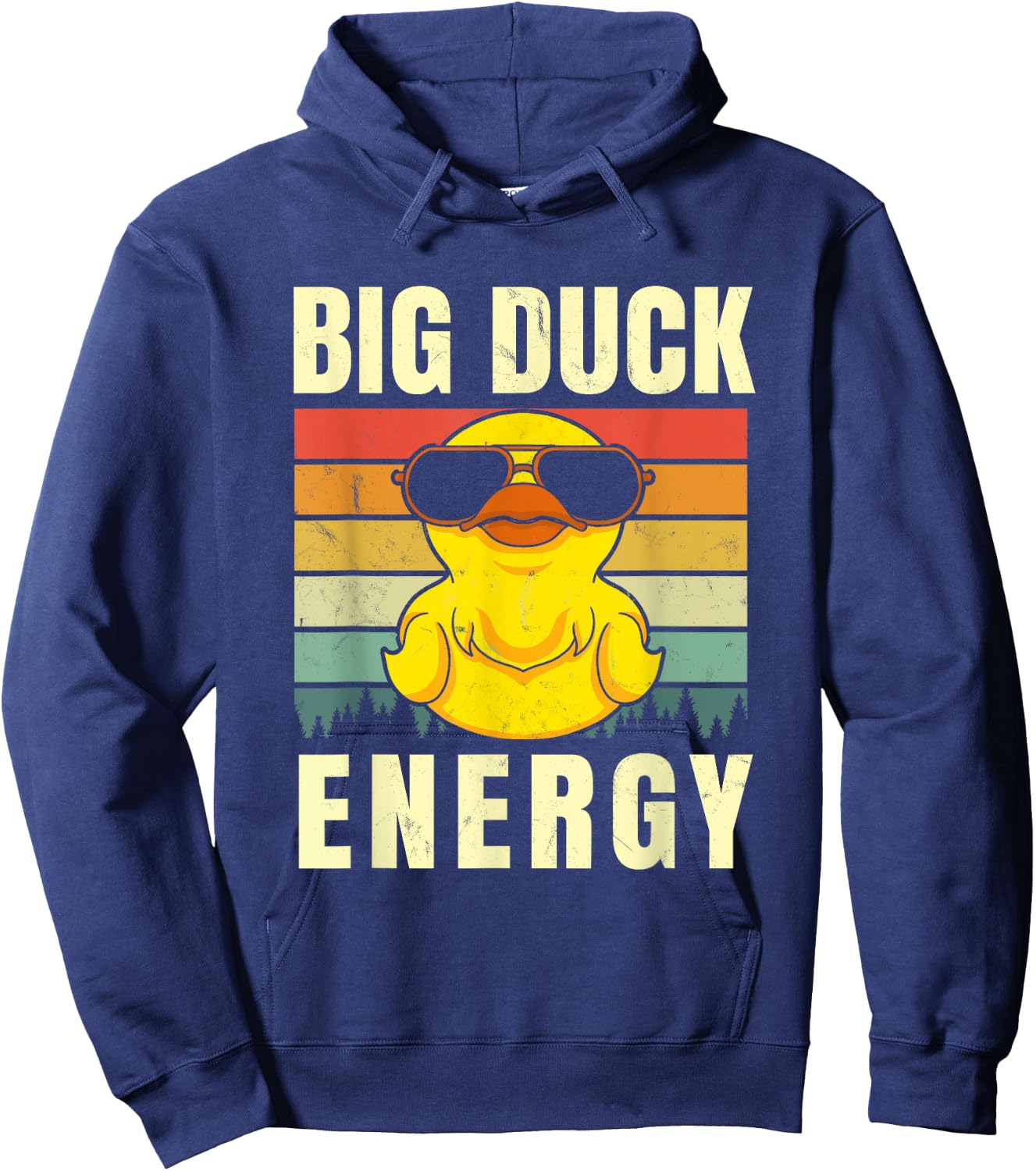 Duck Gifts Men Quack Quakin Youth Rubber Ducky Hoodie - Hoodie | Navy