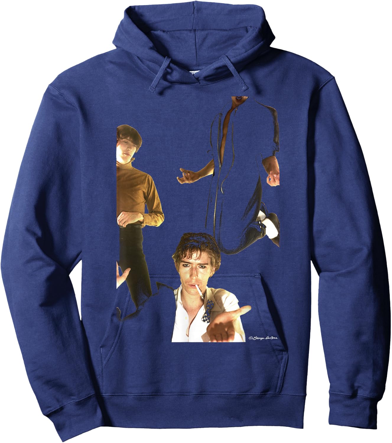 The Psychedelic Furs Photo For Interview By George DuBose Hoodie - Hoodie | Navy