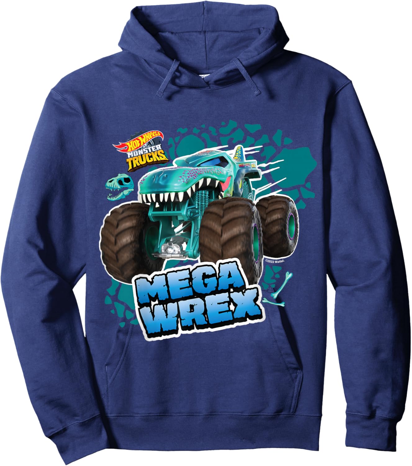Hot Wheels - Mega Wrex , black Hoodie - Hoodie | Navy