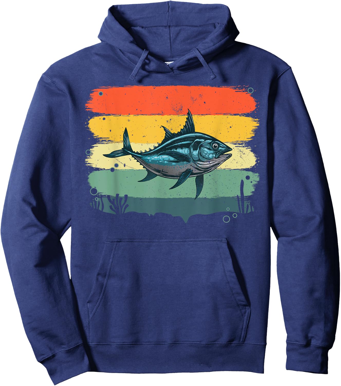 Cool Tuna Design Women Kids Tuna Fish Tuna Fishing Hoodie - Hoodie | Navy