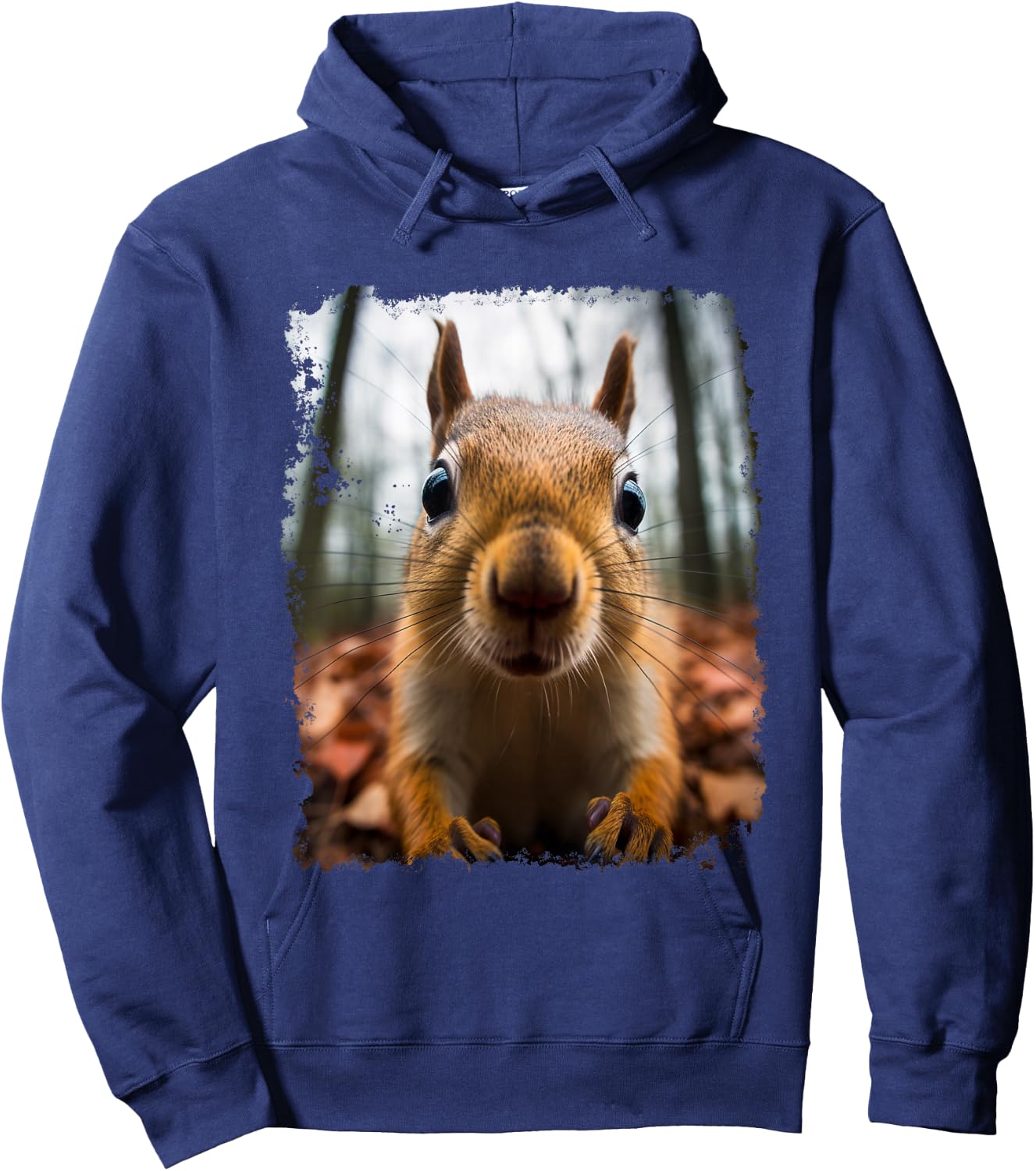 A Squirrel Hoodie - Hoodie | Navy