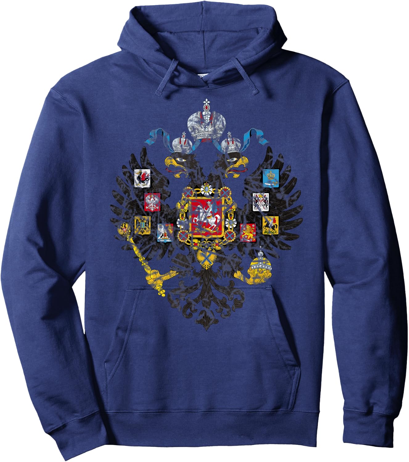 Russian Empire coat of arms Hoodie - Hoodie | Navy