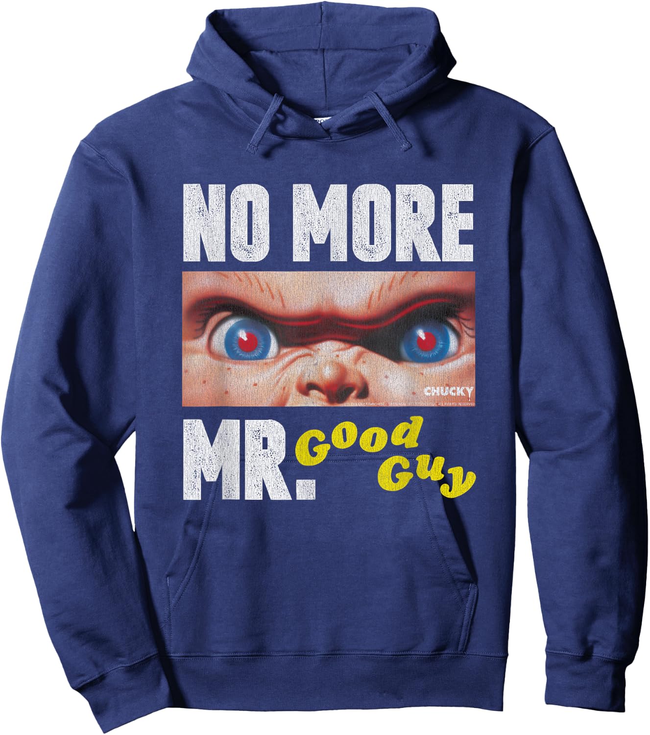 Chucky No More Mr. Good Guy Hoodie - Hoodie | Navy