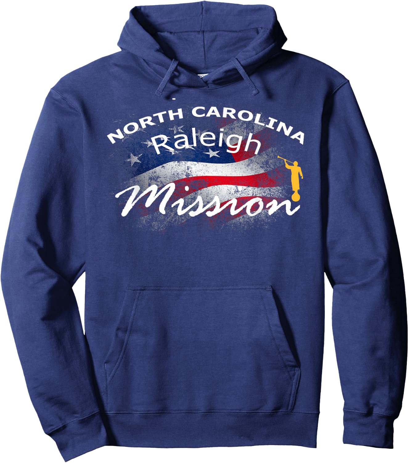 North Carolina Raleigh Mormon LDS Mission Missionary Gift Hoodie - Hoodie | Navy