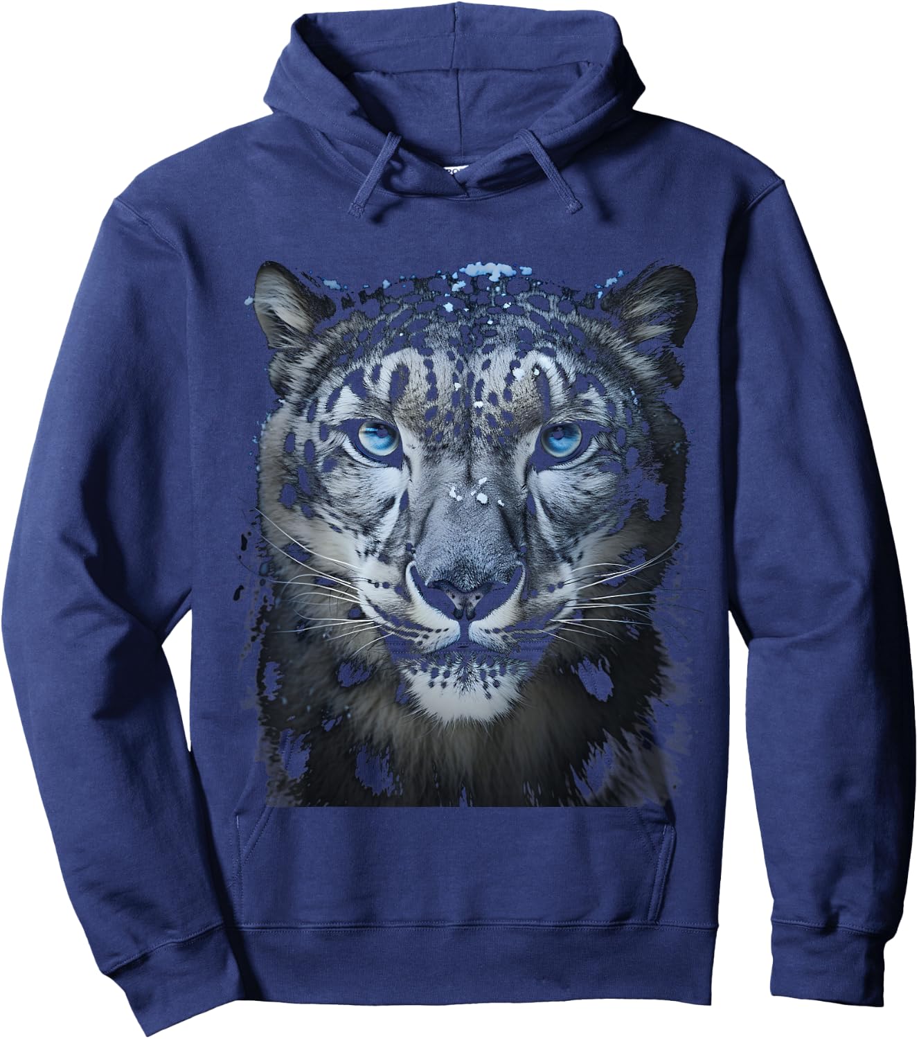 Leopard Animal for Cheetah Tiger Leopard Face Lion fans Cat Hoodie - Hoodie | Navy