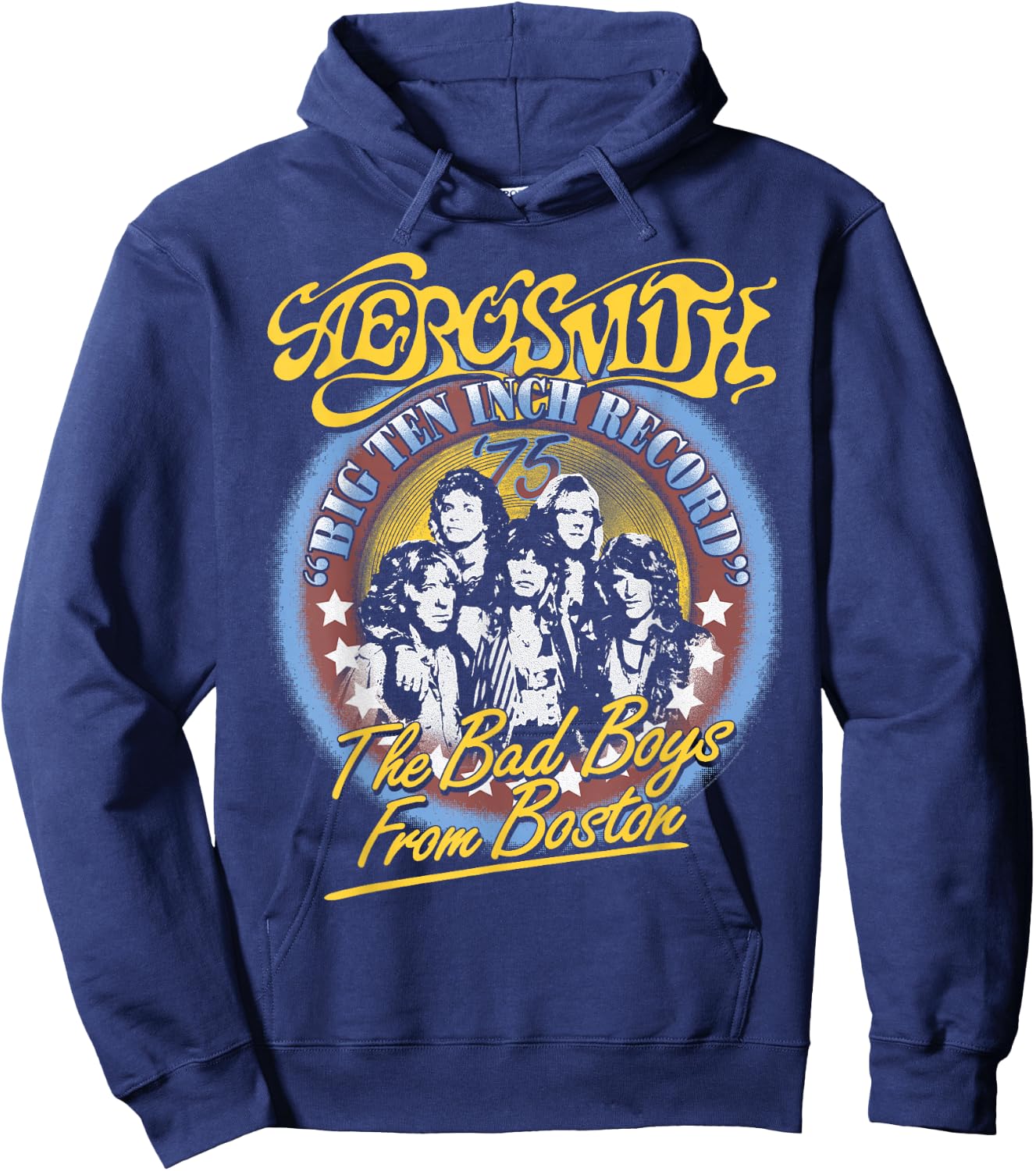 Aerosmith - The Bad Boys From Boston Hoodie - Hoodie | Navy