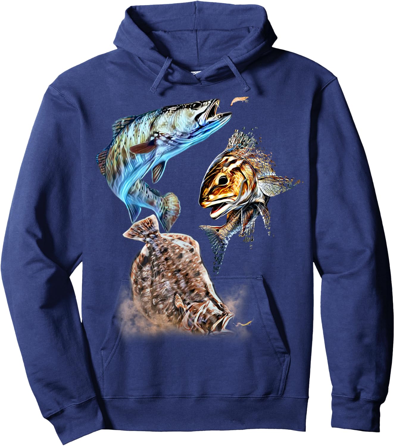Texas Slam Fishing Gear , Women & Kids Inshore Slam Hoodie - Hoodie | Navy