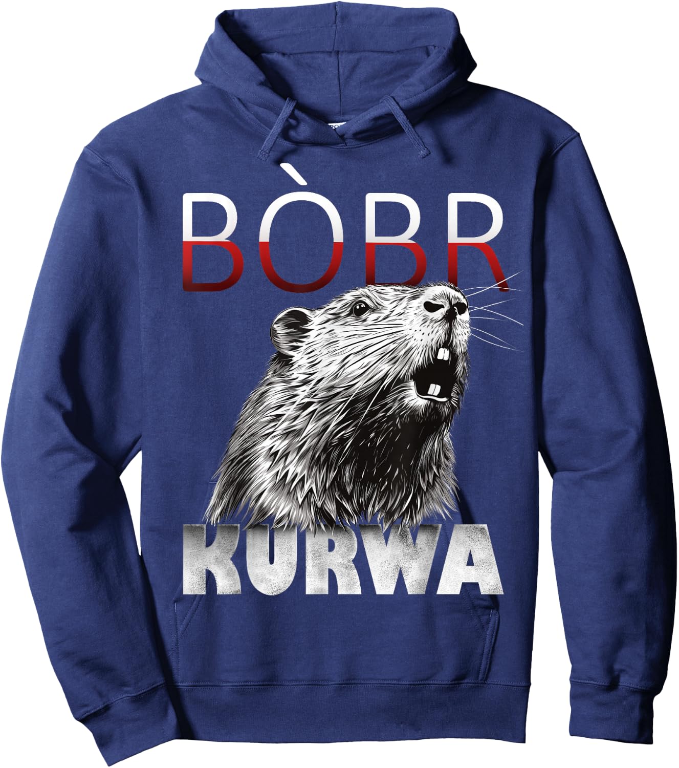 Bobr Kurwa - Bober Beaver Bobr Hoodie - Hoodie | Navy