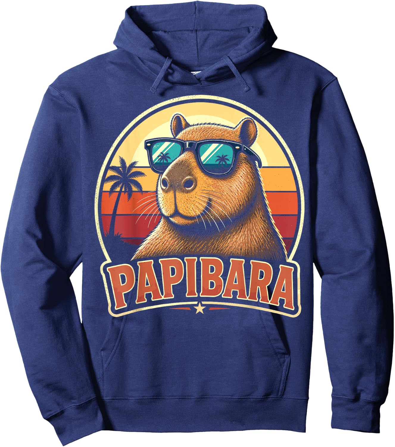 Papa Geschenk Papa Vatertag Shirt Herren Lustig Papa Hoodie - Hoodie | Navy
