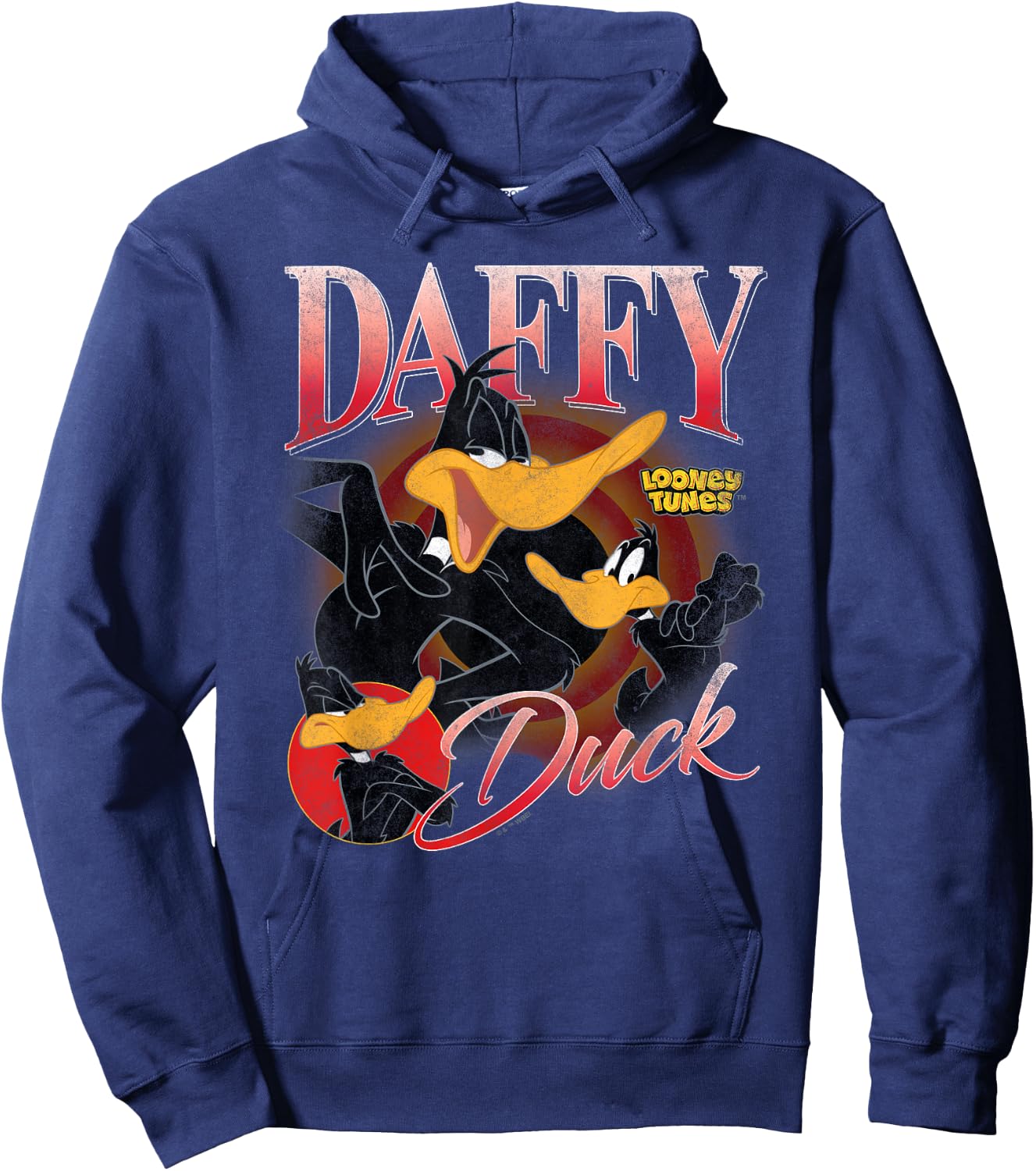 Looney Tunes Bootleg Daffy Duck Hoodie - Hoodie | Navy