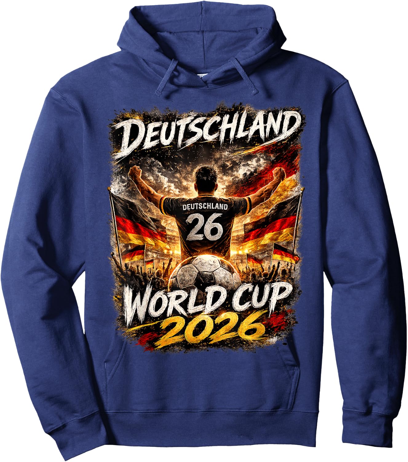 Soccer - WM World Cup 2026 Germany Hoodie - Hoodie | Navy